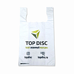 Пакет TopDisc майка белый средний (40*60)