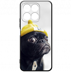 Силиконовый чехол DF для Honor X8a DF hwCase-129 (black) Art141