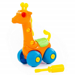 Конструктор ПОЛЕСЬЕ Жираф , 22 эл.