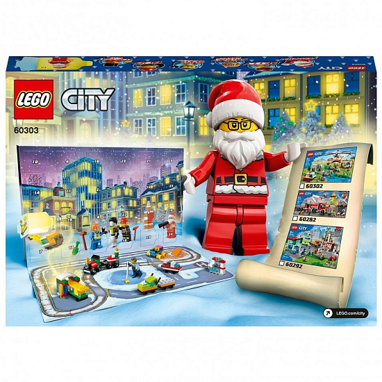 Конструктор LEGO City 60303 City Новогодний календарь