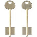 Заготовка ключа Гардиан-2 85*22,4*17,7 мм, лат., б/п