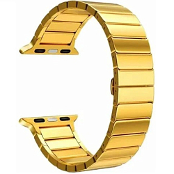 Ремешок из нержавеющей стали Lyambda Canopus для Apple Watch 38/40 mm DS-APG-05-40-GL Gold