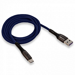 Кабель USB <--> Type-C  1.0м WALKER C920 синий