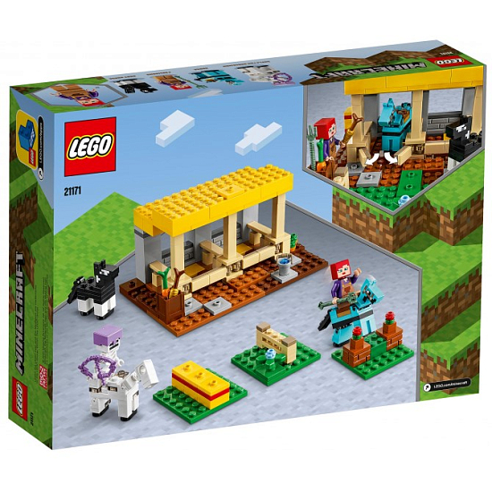 Конструктор LEGO Minecraft 21171 Конюшня