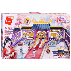 Конструктор QMAN «Трон из Древнего Китая», (979 дет.)