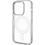 Силиконовый чехол Clear Case MagSafe для iPhone 15 Pro прозрачный(в техпаке)