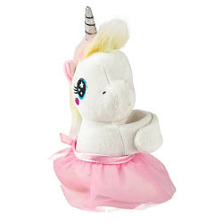 Мягкая игрушка POMPOSHKI «Обнимашка-Единорог», браслет 9933637