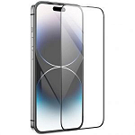Противоударное стекло HOCO для iPhone 14 Pro, G1, черное