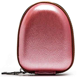 Чехол универсальный для наушников - Экокожа (pink)