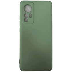 Задняя накладка SILICONE COVER для Xiaomi 12T 5G  №18 Фисташка