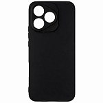 Задняя накладка ZIBELINO Soft Matte для Honor 400 5G (черный) с микрофиброй