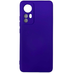 Задняя накладка SILICONE COVER для Xiaomi 12X 5G №14 Баклажан