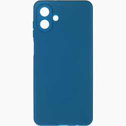 Задняя накладка ZIBELINO Soft Matte для Samsung Galaxy A07 4G (A075F) (синий) с микрофиброй