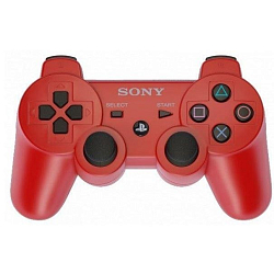 Геймпад БП для SONY PS3 Dual Shock Red (не оригинал)