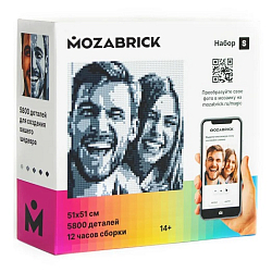 Фото-конструктор Mozabrick (Набор S)  29,5×27,7×8,2