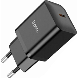 Сетевое ЗУ 1Type-C 3A HOCO N27, Innovative, черный, 20Вт, QC3.0, PD3.0