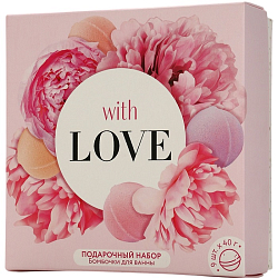 Набор бомбочки для ванны ЧИСТОЕ СЧАСТЬЕ «8 Марта», 9х40 г