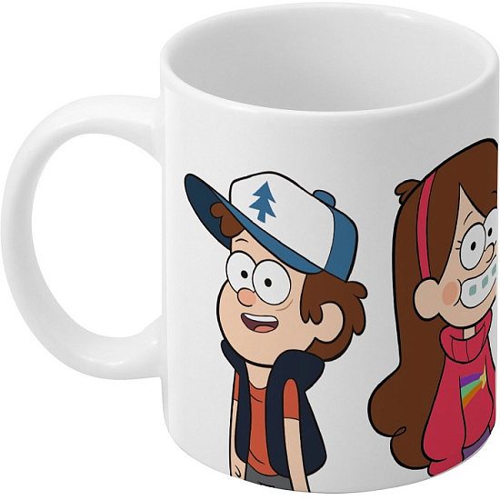 Кружка сублимация, 350 мл, Гравити Фолз 9135953