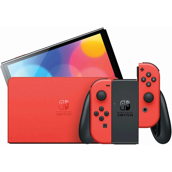 Игровая приставка NINTENDO Switch OLED Mario Edition