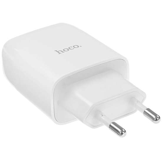 Сетевое ЗУ 1USB 3A HOCO C72Q White, microUSB
