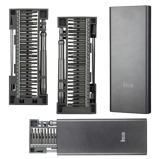 Набор отверток ISA 611112 (50в1)