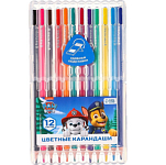 Цветные карандаши, 12 цветов, трехгранные, Щенячий патруль 9559125