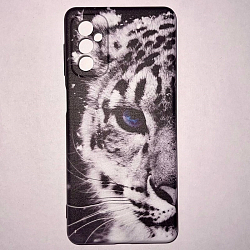 Задняя накладка GRESSO. Коллекция Тигр 2 для Samsung Galaxy M52 прозрачный
