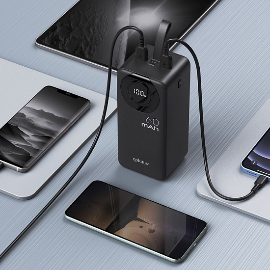 Внешний АКБ EPLUTUS EB-601Q (60000mAh)