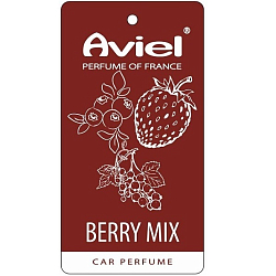 Ароматизатор AVIEL "BERRY MIX" картонный