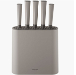 Набор ножей NADOBA, серия IVORY, 5шт, в универсальном блоке