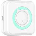 Детский мини-принтер для фотографий Kid Joy, 200DPI, Bluetooth 5.1, (C9) русская инструкция, голубой