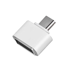 Переходник OTG Type-C WALKER №01 пластиковый
