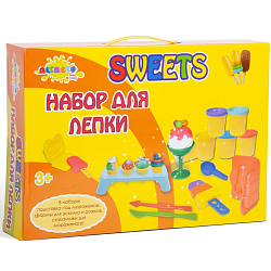 Набор для лепки ALTACTO CLAY "Волшебство кулинарии - Десерт " (6 цветов по 85 гр.)