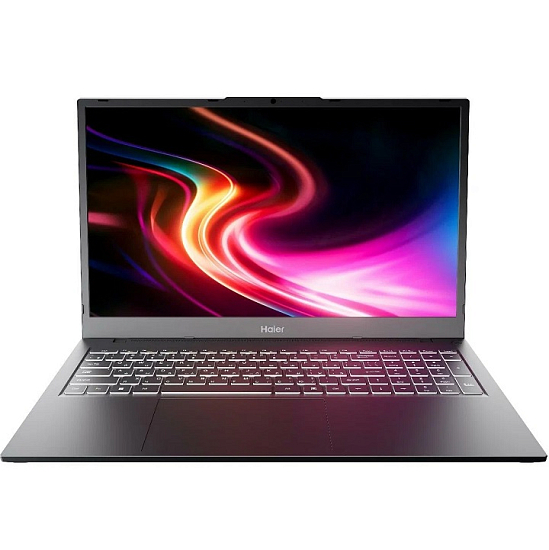 Ноутбук 17.3" Haier AX1750SD JB0B14000RU (AMD Ryzen 5 5500U (2.1 ГГц)/ RAM 16 GB/ SSD 512 GB) (6974511791549), Серый,