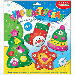 Игрушка из фетра своими руками. Новогодние игрушки