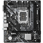 Материнская плата ASROCK H610M-HVS/M.2 R2.0 Soc-1700 Intel H610 2xDDR4 mATX AC`97 8ch(7.1) GbLAN+VGA+HDMI