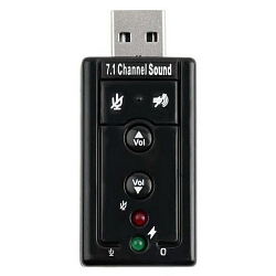 Внешняя звуковая карта Lieve USB 7.1