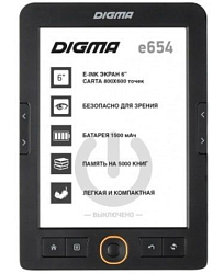 Электронная книга DIGMA E654 графит