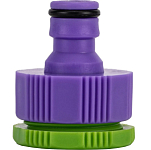 Адаптер пластмассовый, 3/4"-1", внутренняя резьба// Palisad 65740