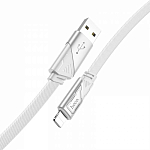 Кабель USB <--> Lightning  1.2м HOCO U119, серый