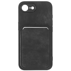 Задняя накладка ZIBELINO Soft Case для iPhone 16e/SE 4 (черный)