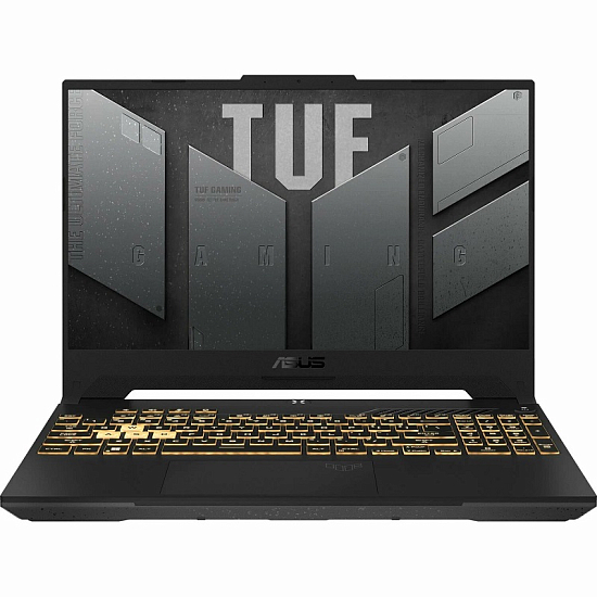 Ноутбук игровой 15.6" Asus TUF Gaming FX507ZC4-HN172 (Intel Core i7-12700H/ 16GB/ SSD 512GB/ RTX 3050/ DOS) (90NR0GW1-M00T90), grey