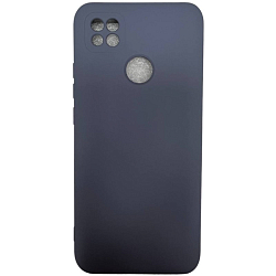 Задняя накладка SILICONE COVER для Xiaomi Redmi 9C №03 Серый