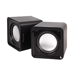 Колонки 2.0 SMARTBUY MINI (SBA-2800) USB черные (2*2,5Вт)