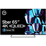 Телевизор Sber SDX-65UQ5231 65", QLED, тёмно-серый