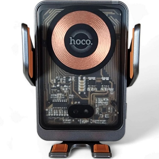 Автомобильный держатель HOCO HW7 TDE, черный, 15W