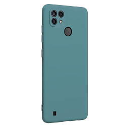 Задняя накладка NANO для Realme C21 (Темно-зеленый)