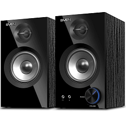 Колонки 2.0 SVEN SPS-621 черный (2*14)
