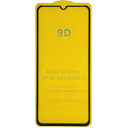 Противоударное стекло 9D GLASS для Xiaomi Poco M4 черное