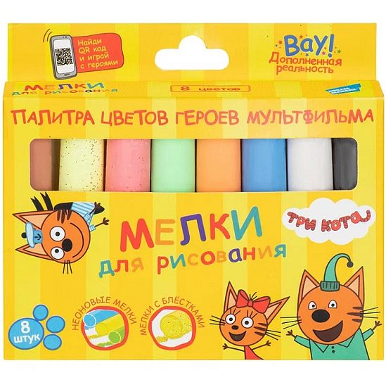 Мелки для рисования TRI KOTA MLB08TK